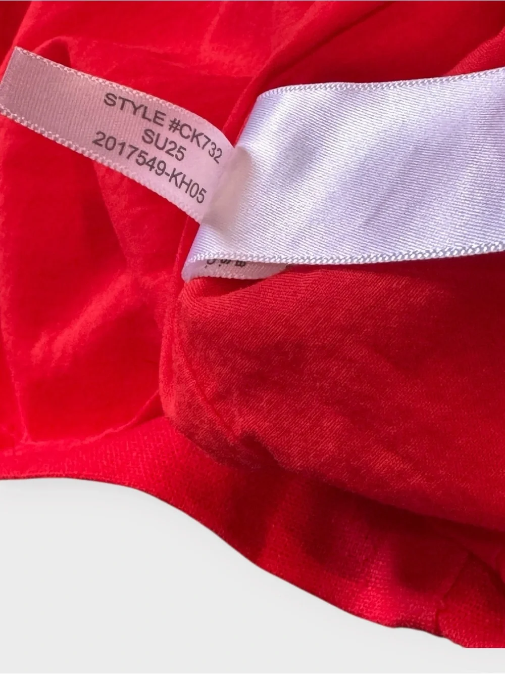 NWT J.Crew Red Linen Blend Military Button Shift Dress Size 4 Lightweight Summer